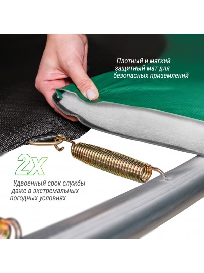 Батут UNIX Line SUPREME BASIC 16 ft (blue)