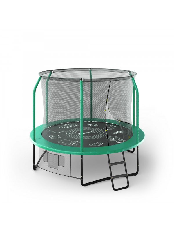 Батут UNIX Line SUPREME GAME 8 ft (green)