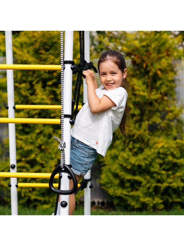 Детский спортивный комплекс для дачи ROMANA Богатырь MAX (качели пластиковые)
