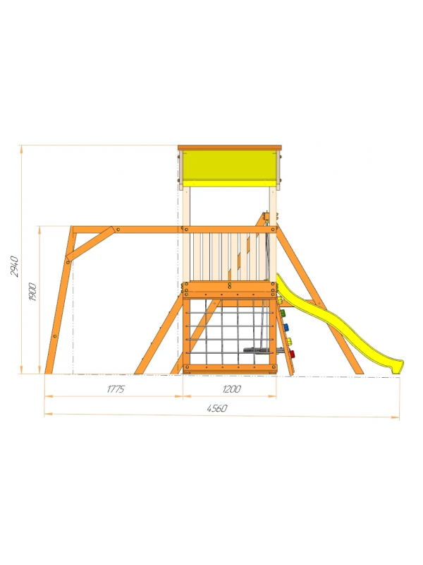 Игровая площадка «Король Джулиан»