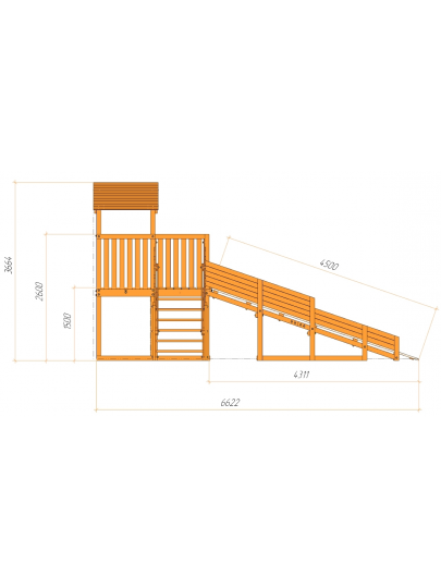 Зимняя горка «Красная поляна» + Сертификат EAЭC