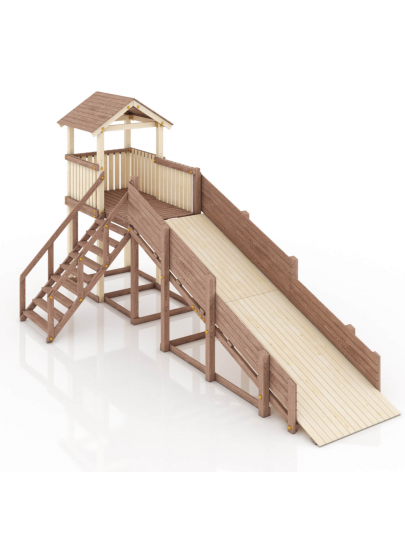 Зимняя горка «Красная поляна» + Сертификат EAЭC