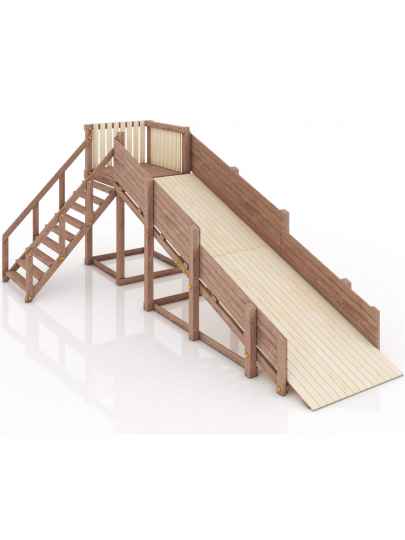 Зимняя горка «Метелица» 4,5 метра + Сертификат EAЭC