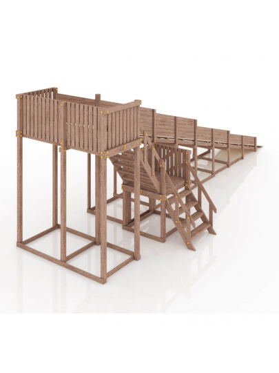 Зимняя горка «Метелица» 10 метров + Сертификат EAЭC